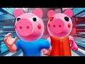 George Pig Saves Piggy?! A Roblox Piggy Movie