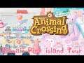 KAWAII PASTEL PINK ISLAND TOUR!!! | Animal Crossing New Horizons