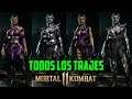 Mortal Kombat 11 | Sindel | Todos los Trajes, Intros y Poses |