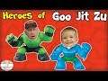 NEW Heroes of Goo Jit Zu Come to Life | Thumbs Up Family