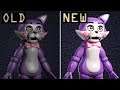 Evolution of Cindy in Five Nights at Candy's Remastered (2015-2019)