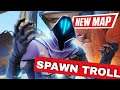 Spawn trolling with omen in fracture | funny valorant
