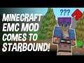 Starbound gets EMC mod from Minecraft! | EE FOR STARBOUND | Let's play Starbound 2019