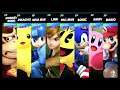 Super Smash Bros Ultimate Amiibo Fights – Request #20460 Free for all at Temple