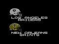 Tecmo Super Bowl (NES) (Season Mode) Week #16: Raiders @ Saints