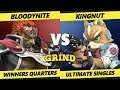 The Grind 131 Online Winners Quarters - Bloodynite (Ganondorf) Vs. KingNut (Fox) Smash Ultimate