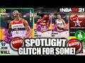 THIS SPOTLIGHT GLITCH IS HELPING SOME PEOPLE FINISH FASTER/EASIER FOR FREE GALAXY OPALS IN NBA 2K21