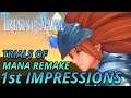 Trials of Mana Remake 1st Impressions (Old school love!)