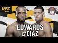 UFC 263 Бой Леон Эдвардс против Нейт Диас Обзор Боя
