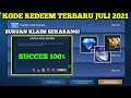 UPDATE! 6 KODE REDEEM ML HARI INI JULI 2021 | NEW REDEEM CODE MOBILE LEGEND TODAY 100% WORK !!
