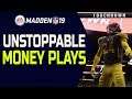 Using Unstoppable Money Plays In MUT!! Madden 19 Tips