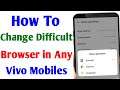 Vivo Browser Auto Open Problem | How To Change Default Browser | Browser Automatically Open Problem