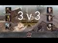 Warhammer 40k Dawn of War 2 - 3v3 | Peroncho Devaluador + Noisy + E1 [vs] Thorinc + Belial + Overtly