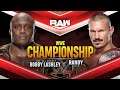 WWE2K20- Randy Orton vs Bobby Lashsly for WWE Championship Match- On RAW 2021
