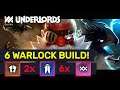 6 WARLOCKS BUILD! Epic Late Game Healing & Combo! | Dota Underlords