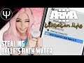 ARMA 3: Takistan Life Mod — Stealing Belle Delphine's Bath Water MAJOR CRIME!