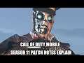Cod mobile season 11 patch notes | cod mobile season 11 rewards | Cod mobile season 11 | new map |hc