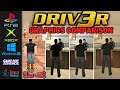 Driv3r Driver 3 | Graphics Comparison | PS2, XBOX, Windows, GBA, Java | Side by Side