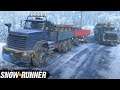 Driving On The Most Dangerous Roads In Alaska - SnowRunner Live Multiplayer)