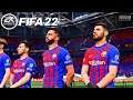 FC BARCELONA vs MAN CITY // Final Champions League FIFA 22 PS5 MOD Reshade HDR Next Gen