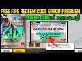 Free Fire Today Redeem code problem solved Malayalam || free fire new redeem code || Gwmbro