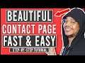 How To Create The BEST Contact Page For Your Wordpress Website (FAST & EASY Step-By-Step Tutorial)
