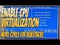 How To Enable CPU Virtualization In Your BIOS | Extra CPU Cores In Android Emulators