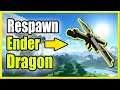 How to Respawn the ENDER DRAGON in Minecraft (End Crystal Recipe)