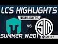 IMT vs TSM Highlights LCS Summer 2020 W2D1 Immortals vs Team Solo Mid by Onivia