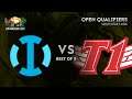 IO Dota 2 vs T1 Game 1 (BO3) | ESL One Los Angeles 2020 SEA Open Qualifiers