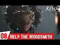 KENA BRIDGE OF SPIRITS Gameplay Walkthrough Part 8 - Help The Woodsmith | Use The Woodsmith's Mask