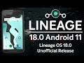 Lineage OS 18.0 Unofficial | Android 11 R | LINEAGE OS FINALMENTE COM ANDROID 11!