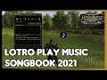 LOTRO MUSIC PLAY SONGBOOK 2021