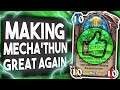 Making MECHA'THUN Great AGAIN! |  Mecha'thun Warlock | Descent of Dragons | Hearthstone