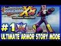 Mega Man X Legacy Collection 2 PS4 (1080p) - Rockman X8 Chinese Edition Ultimate Armor X Part 1
