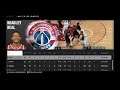 NBA 2K19 PS4 Washington Wizards vs Philadelphie 76ers NBA Preseason 5th game 2nd Half