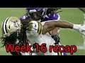 NFL Week 16 recap