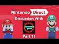 Nintendo Direct Predictions Discussion with SkyToonMiibo Gaming Part 1!