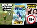 O REMASTER de Ocarina que a gente QUER | Jogo PROIBIDO pela Nintendo | Sonic Colors remaster
