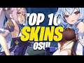 osu! Top 10 Genshin Impact Skins Compilation