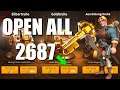 OVER 2600 GOLD KEYS OPEN ALL and Invitation to come join us in Kingdom 1415 - Rise of Kingdoms