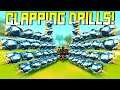 Over-Engineering Impractical Weapons: Clapping Drill Hands! - Scrap Mechanic Gameplay
