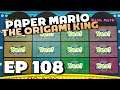 PERFECT GAME OF SHY GUYS FINISH LAST! - Part 108 - Paper Mario: The Origami King 100% Walkthrough
