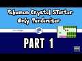 Pokemon Crystal Randomiser Starter Only Randomiser Part 1- Nemo The Horsea