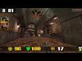 Quake 3 CPMA: Cybrema Commanders Q3A Single player mode at 1024x768 windowed screen.
