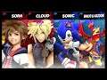 Super Smash Bros Ultimate Amiibo Fights – Sora & Co #211 Sora & Cloud vs Sonic & Banjo