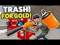 TRASH OF GOLD! - Gmod DarkRP Trash Collector (Recycle Trash Into Cash)