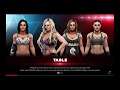 WWE 2K19 Charlotte Alt. VS Carmella,Peyton,Sonya Fatal 4-Way Tables Elimination Match