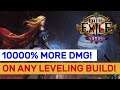 100 Times More DMG For Any Leveling Character! LvL 24 GOD Mode! | POE Delirium 3.10