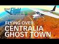 Abandoned Town Flyover Centralia, Pennsylvania in Microsoft Flight Simulator 2020
